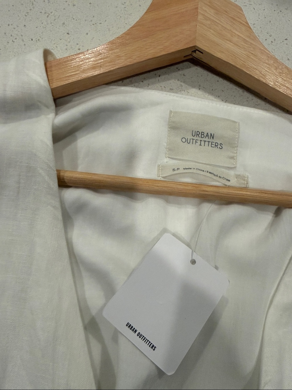 Urban Outfitters Cream Wrap Lined Maxi Dress with Tie Waist - Picture 10 of 11
